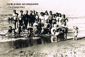 ECHO D ORAN 031 L'ECHO D'ORAN AUX ANDALOUSES  1946